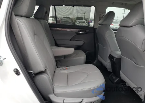 2025 Toyota Highlander Hybrid Limited из США, поврежденный, VIN 5TDEBRCH5SS651632